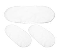 BESPORTBLE TPU Changing Pad Leak-Proof Cotton Waterproof 3 Pieces Portable Pads for Parents on the Go and Bed Use