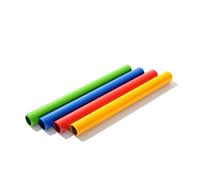 BESPORTBLE Track Field Relay Batons: Aluminum Relay Baton, Relay Race Equipments for Running Race Team 4Pcs Random Color