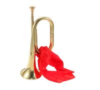 BESPORTBLE Traditional Bugle Wind Instrument Lightweight Professional for Beginners Students and Musicians Resistant Copper Alloy Design for