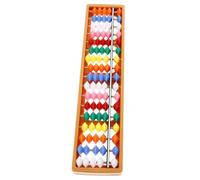 BESPORTBLE Traditional Vintage Abacus for Students Column Chinese Arithmetic Tool Engaging Counting Calculator for Home School Enhance Problem Solving Skills Educational