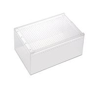 BESPORTBLE Transparent Leakproof Reptile Cage Household Multi-function Breeding Box for Snakes Tarantulas Geckos Frogs Crickets and Small Pets