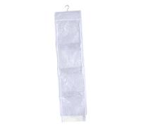 BESPORTBLE Transparent Non Woven Door Hanging Bag Organizer Durable Dual Sided Storage Holder with Hooks for Back Door Storage Keeps Bags Neat and Visible
