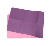 BESPORTBLE Travel Folding Yoga Mat Tpe Non-slip Lightweight Kneeling Pad for Outdoor Fitness and Indoor Exercise Dual-color Portable Cushion for Yoga and Quick Relaxation