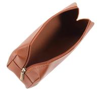 BESPORTBLE Travel Makeup Tool Bag and Pencil Case with Creative Design, Leather Material, and Makeup Brush Pouch Features to Keep Table in Order and Prevent Losing, for Back to School Use
