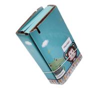 BESPORTBLE Travel Potty Portable Car Toilet Folding Toilet High Density Corrugated Paper Foldable Compact Easy Carrying for Outdoor and Emergency Situations