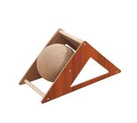 BESPORTBLE Triangle Ball Cat Scratch Board Durable Kitten Scratcher Scratch Toy for Cats