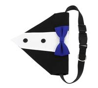 BESPORTBLE Triangle Dog Bandana with Adjustable Bow Tie Stylish Triangle Scarf for Small to Large Dogs for Parties Daily Wear and Holiday Decorations Unique Pet Costumes