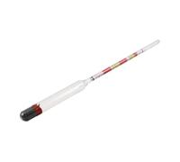 BESPORTBLE Triple Scale Hydrometer for Beer and Wine Making, Yeast Nutrient Compatible, Glass and Plastic Design, Accurate Density and Sugar Measurement for Household Brewing