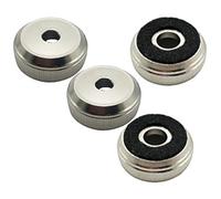 BESPORTBLE Trumpet Piston Caps Replacement Set with Upper and Lower Covers, Small Size Valve Caps for Trumpet Repair, 4pcs Instrument Repair Supplies for Brass Music Accessories