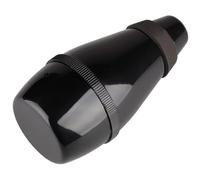 BESPORTBLE Trumpet Practice Mute Abs Closed Brass Instrument Silencer Lightweight Small Trumpet Muffler for Beginners for Quiet Practice Sessions