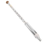 BESPORTBLE Tuning Vertical Blowing Bawu Ethnic Flute with Blue and White Pattern Detachable Design for Easy Transport for Musicians Lovers of Traditional Music