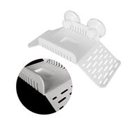 BESPORTBLE Turtle Dock Basking Pier for Turtles White Suction Cup Base Easy to Clean Sturdy Material Suitable for Fresh Salt Water