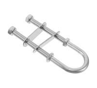 BESPORTBLE U Bolt Stainless Steel Tie Down Heavy-duty Boat Hardware for Stern Bow Eye Deck Fastening Corrosion Resistant Attachment