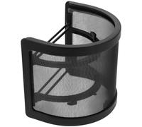 BESPORTBLE U-Shaped Pop Filter Shield Black Large Microphone Windscreen Cover for Studio Recording, Live Streaming, and Podcasting