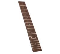 BESPORTBLE Ukulele Versatile Fingerboard Rosewood 23 Inch Replacement Fret Board Instrument Accessory Finger Plate for Ukulele Suitable for Homes and Group Performances