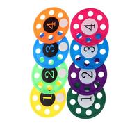 BESPORTBLE Underwater Diving with Bright Color Discs for Pool Training Summer Swim Fun Skill Development Backyard Water Games