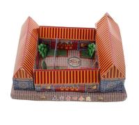 BESPORTBLE Unique Ancestor Sacrifice Paper Villa Set for Ancestral Worship, 3d Ghost Paper Villa Decorative Piece for Funeral Rituals and Qingming Festival Offerings