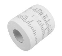 BESPORTBLE Unique Decorative Toilet Paper Roll Learning Tool English Vocabulary Fun for Boys and Girls for Bathroom Accessory