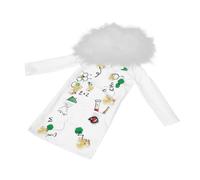 BESPORTBLE Unisex Science Lab Coat White Doctor Costume with Snap Closures for Role Play Imaginative Career Dress Up Outfit to Teen for School Events and Home Games