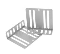 BESPORTBLE Universal Car Stereo Support Frame and Dvd Navigation Mounting Bracket, Double Din Installation Kit for Vehicle Audio Cd Player, Iron Fixing Brackets for Car Audio Installation