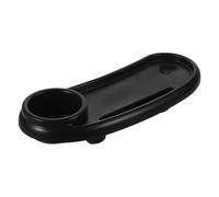 BESPORTBLE Universal Stroller Combo Holder Quick Mounting, Black Plastic Snack Tray for Outdoor Travel and Stroller Snack Holder Widened Functional Tray