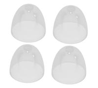 BESPORTBLE Universal Wide Neck Baby Bottle Caps 4 Pcs Plastic Baby Bottle Caps Replacement Parts and Kitchen Use Secure Fit Reusable Replacement Lids
