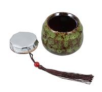 BESPORTBLE Urn Pet Ashes for Dog or Cat Elegant Ceramic Urn for Memorial Secure and Easy to Maintain