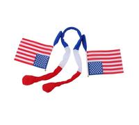 BESPORTBLE Usa Flag Headband with Handswing Design Comfortable Lightweight Patriotic Sports Fan Gear for Independence Day Celebration and Football Matches
