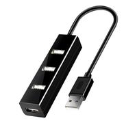BESPORTBLE Usb 2.0 Hub 4 Ports Usb Splitter Adapter Plastic Multiport 1m for Laptop Pc Desktop Computer Accessories