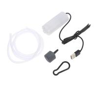 BESPORTBLE USB Oxygen Pump Portable Aquarium Bubbler Plastic Mini Fish Tank Air Pump USB Powered Oxygenation for Raising Fish