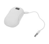 BESPORTBLE USB Rechargeable Hand Warmer with Digital Temperature Control Compact Dual Purpose Pocket Warmer Power Bank for Outdoor Activities Camping and Commutes