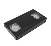 BESPORTBLE Vcr Dry Head Cleaner Tape for Video Players Black Plastic Reusable Accessory Reduces Wear and Tear Gentle Cleansing Formula for Home Cinema