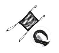 BESPORTBLE Vehicle Dog Fence Pet Car Backseat Barrier Auto Dog Safety Net Black Oxford Mesh Lightweight Ventilated
