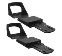 BESPORTBLE Versatile Rowing Machine Flat Pedals for Indoor Fitness Full-body Workout Replacement Foot Pedals for Water and Wind Resistance Home Exercise Equipment Accessories