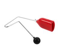 BESPORTBLE Vibraslap Percussion Instrument for Preschool Orff Musical Early Learning Educational Group Play Safe Music for Small Hands Red