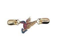 BESPORTBLE Vintage Cardigan Clips Stylish Design Sweater Brooches for Women Durable Rhinestone for Dresses Shawls Knitwear Lightweight Fashion