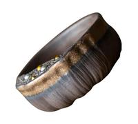 BESPORTBLE Vintage Lotus Seed Designed Pottery Tea Cup High Temperature Fired Decorative Teaware for Home Tea House Restaurant Elegant Portable Chinese Style Drinking Cup