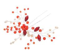BESPORTBLE Vintage U-shaped Rhinestone Hair Fork for Brides and Bridesmaids, Lightweight Alloy Wedding Hair Accessory Enhancing Bridal Hairstyles for Special Occasions
