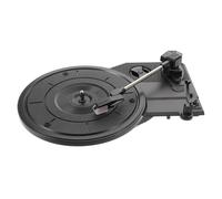 BESPORTBLE Vintage Vinyl Record Player Movement with Low Noise and Wear-resistant Plastic Turntable Stylus for Home Decor, Classic Retro Black Record Player Needle