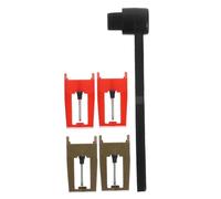 BESPORTBLE Vinyl Record Player Needle Replacement with Cleaning Brush for Turntable Stylus Professional Grade Cartridge for Enhanced Audio Clarity Compatible with Various Phonographs for