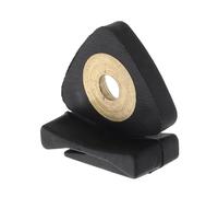 BESPORTBLE Viola Mute Tool Soft Silence Muffler Black Professional Orchestra Practice Stopper Noise Reduction for Viola and Violin Players