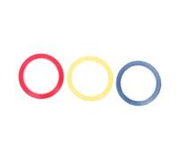 BESPORTBLE Violin and Cello Fingerboard Tape 3mm Fingering Position Labels for Beginners with Red, Yellow, Blue Stickers for Intonation Practice and Learning Accessories Set