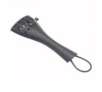BESPORTBLE Violin Finetuner Tailpiece Replacement Part for 3/4 and 4/4 Violin with 4 Fine Tuners and Tailgut Wire Made of Sturdy Aluminium Alloy and Plastic Easy to Tune Ready to Use