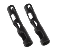 BESPORTBLE Violin Practice Holder 2pcs Corrector Grip Rubber Posture Bow Black Teaching Aid for for 1/8-1/10 Violins with Sl esign Enhancing Playing Technique Beginner Suitable