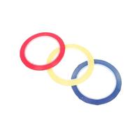 BESPORTBLE Violin Tape Fingerboard Stickers Cello Note Markers for Beginners 3mm Colorful Phoneme Labels Music Practice Accessories 3pcs Set