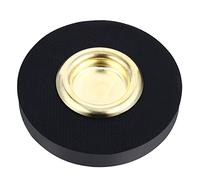 BESPORTBLE Violoncello Anti-slip Pad Cello End Pin Stand Holder Nylon Floor Protector Black Round Stopper for Orchestral String Instruments