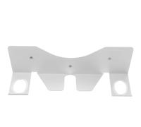 BESPORTBLE VR Headset Wall Mount Holder White Metal VR Display Stand with Hook for Virtual Reality Headsets and Controllers for Home and Office Storage