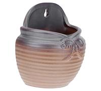 BESPORTBLE Wall Hanging Flower Pot Outdoor Succulents Planting Pots for Indoor Outdoor Use Ceramic Material for Balcony Decoration