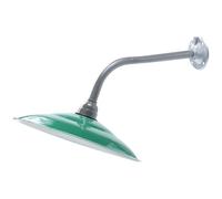 BESPORTBLE Wall Lamp Shade Enamel Lamp Cover Green Vintage Retro Decorative Diffuse Lighting Protective Cover Bedroom Home Decoration
