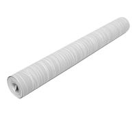 BESPORTBLE Wall Paper Roll Textured Wallpaper Wallpaper Non-Woven Fabrics Simple Stylish Silver Grey for Home Bedroom